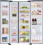 Samsung 635L Convertible 5 In 1 Digital Inverter Side by Side Refrigerator, (‎RS7FCG8113SLHL, EZ Clean Steel) - Image 5