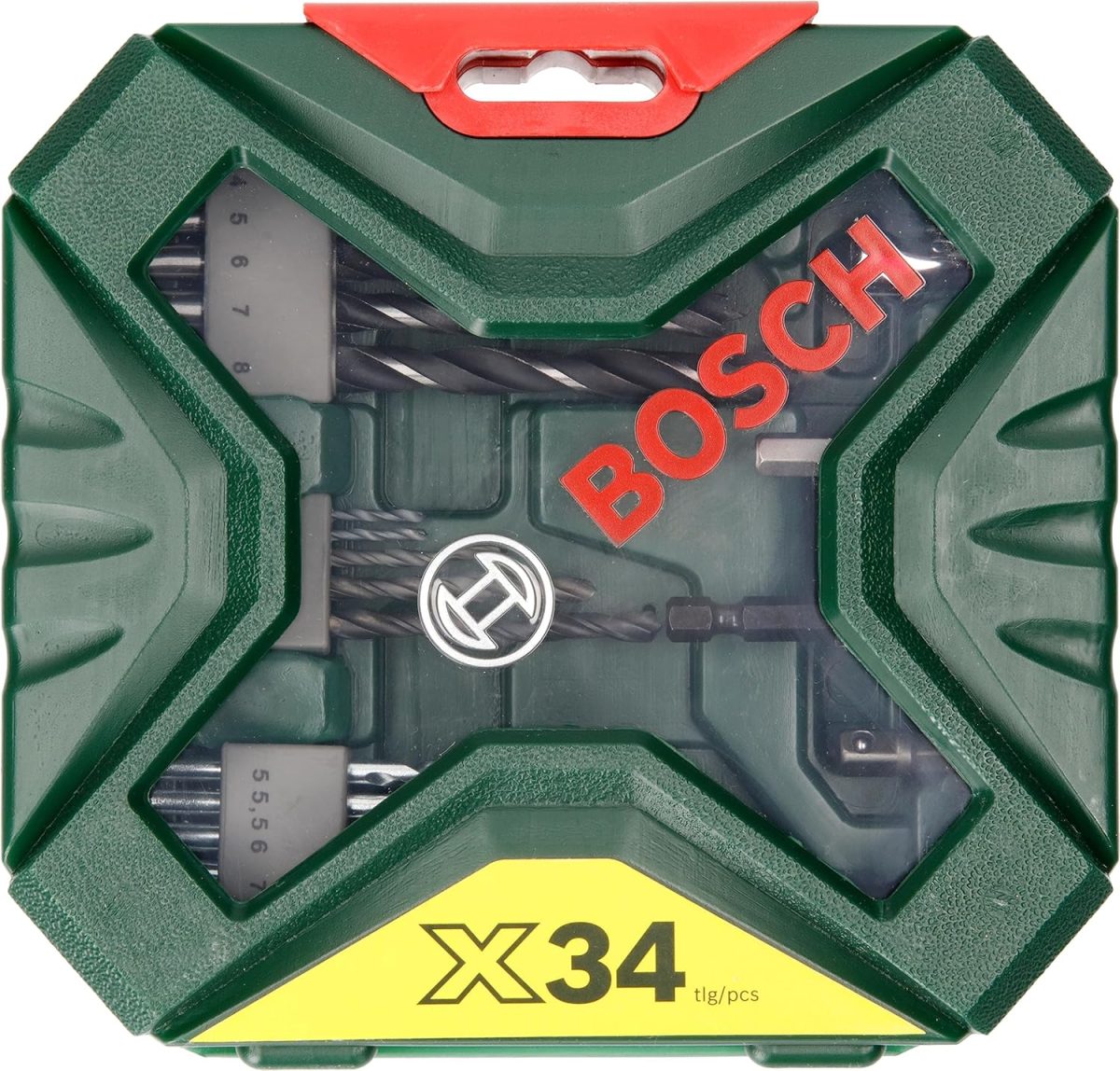 Bosch X-line 2607010608 Cobalt Steel Classic Drill and Screwdriver Bit Set (Blue, 34-Pieces), Straight - Image 3