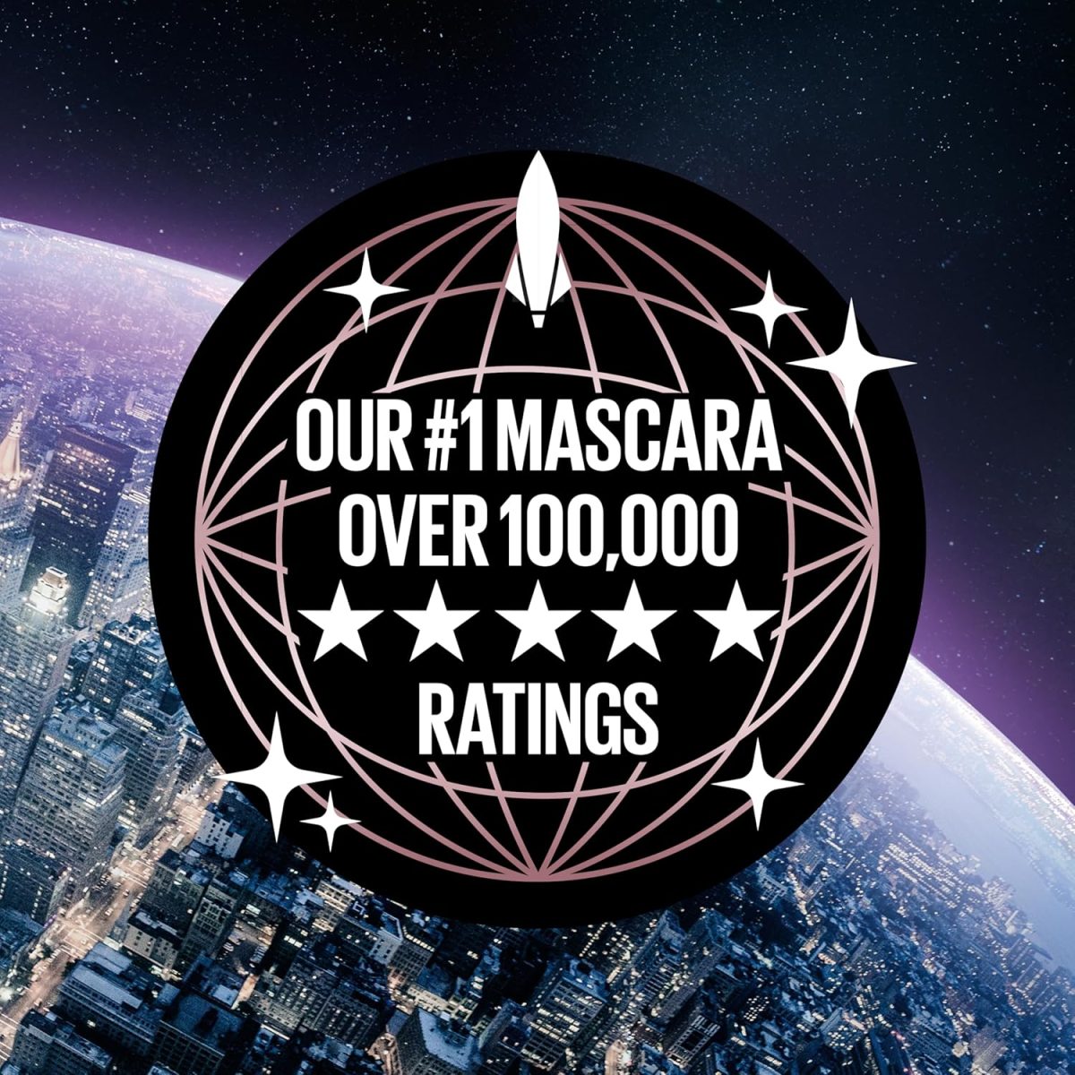 Maybelline Sky High Washable Mascara Makeup, Volumizing Mascara, Buildable, Lengthening Mascara, Defining, Curling, Multiplying, Washable Blackest Black, 0.2 fl. oz. - Image 7