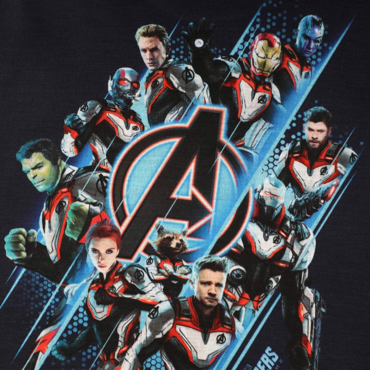 Marvel Avengers by Wear Your Mind Boy's Plain Regular Fit Long Sleeve Top (DMAF0124.3_Navy Blue3 4-5Y) - Image 3