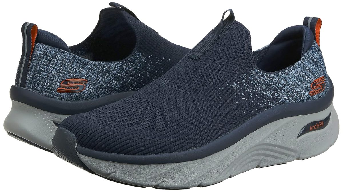 Skechers Mens Arch Fit D'lux-Key Journey Sneaker - Image 2