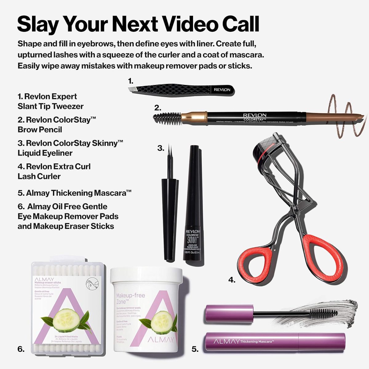 Revlon ColorStay Brow Pencil, Dark Brown - Image 8