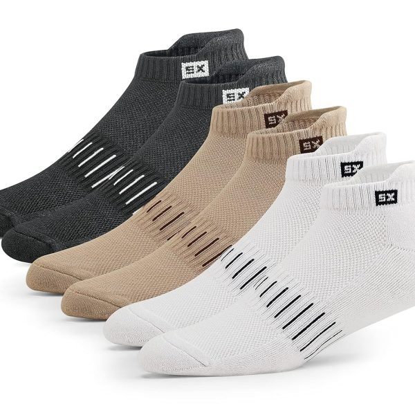 Supersox Bamboo Ankle Socks for Women Made of Sustainable & Eco Friendly Material - Athletic Softer than Cotton Socks, Anti Odour - Ideal forSports, Gym & All Day Wear (Pack of 3)
