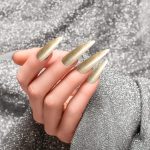 Posh HIGH GLOSS QUICK DRY Finish NAILPOLISH SILVER GOLDEN ROSEGOLD STEEL GREY, 9 ml - Image 4