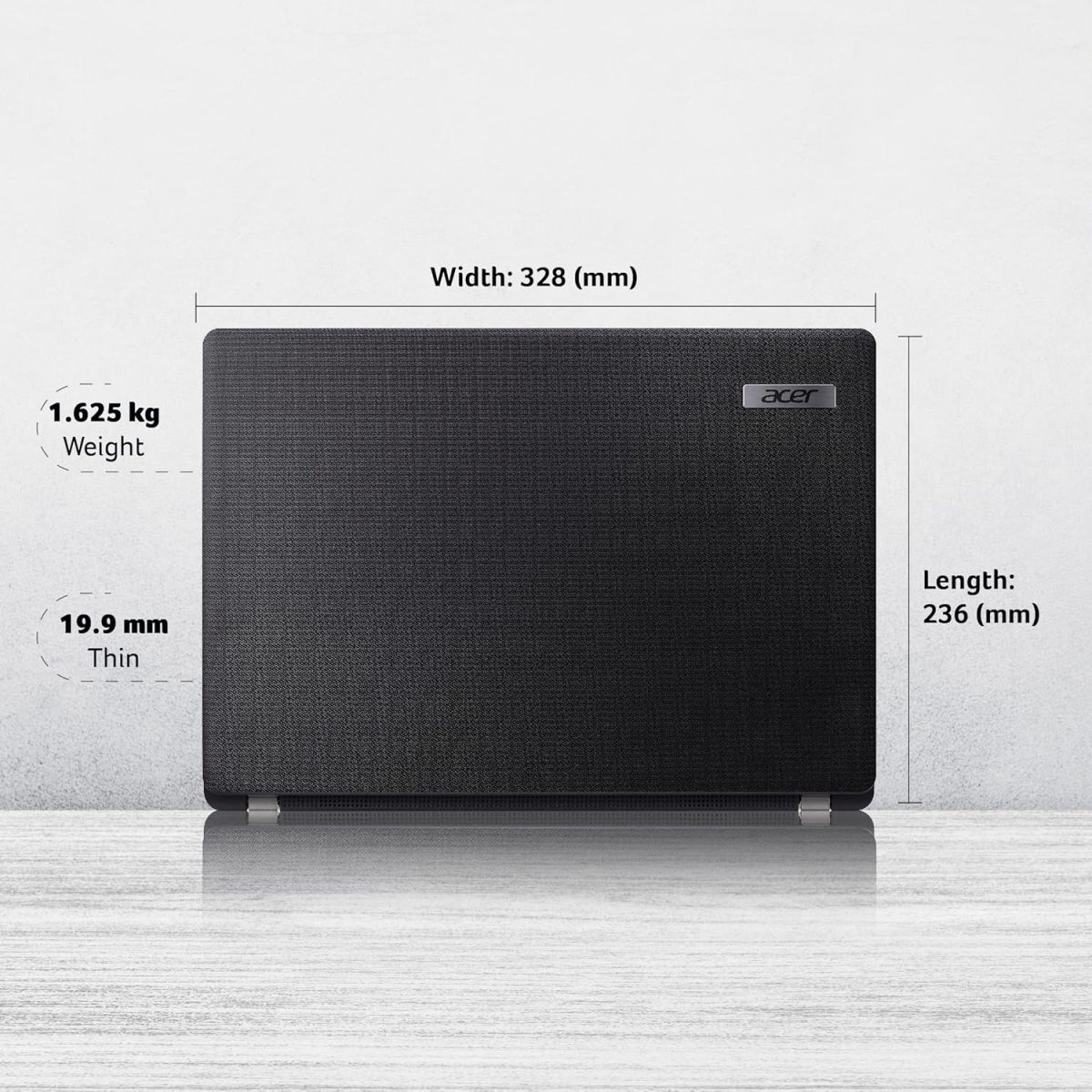 Acer Travelmate Business Laptop Intel Corei3 1115G5 Processor (8GB DDR4/ 512GB SSD/Intel Iris Xe Graphics/Windows 11 Home/MS Office) TMP214-53 with 35.56 cm (14.0") Full HD Display - Image 3