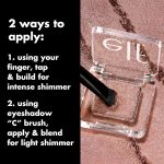 e.l.f. Powder Fine As Fleck Glitter Eyeshadow, Long-Lasting Sheer Eye Makeup With A Shimmer Finish, Soft, Smooth Formula, Vegan & Cruelty-Free, White Hot - Image 4
