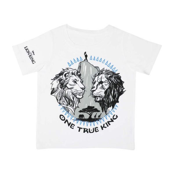 Lion King by Wear Your Mind Boy's Regular fit T-Shirt