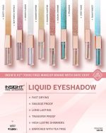 Insight Cosmetics Liquid Eyeshadow | Waterproof | Smooth Glide Formula | Highly Pigmented Eyeshadow With Radiant Shimmer Finish | Non-Transfer, Insta Dry, Long Wearing Eyeshadow(3 gm), Pegasus - Image 6
