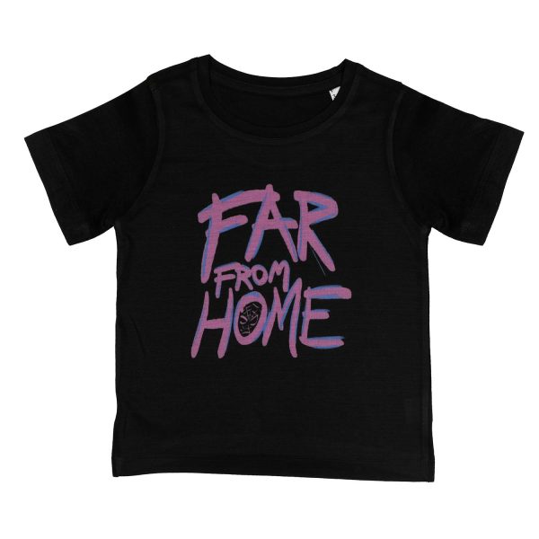Marvel Spiderman by Wear Your Mind Boy's Plain Regular T-Shirt (DSM0082.2_Black4 13-14Y)