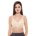 Bodycare Women's Cotton Non Padded Wire Free Sports Bra Multicolored - Image 2