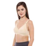 Bodycare Women's Cotton Non Padded Wire Free Sports Bra Multicolored - Image 4