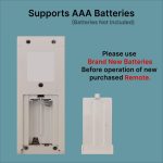 ZIEVA Compatible with Electrolux AC Remote Replacement for 1, 1.5, 2 ton Split/Window Air Conditioner - Please Match The Original Remote (AC 18) - Image 4