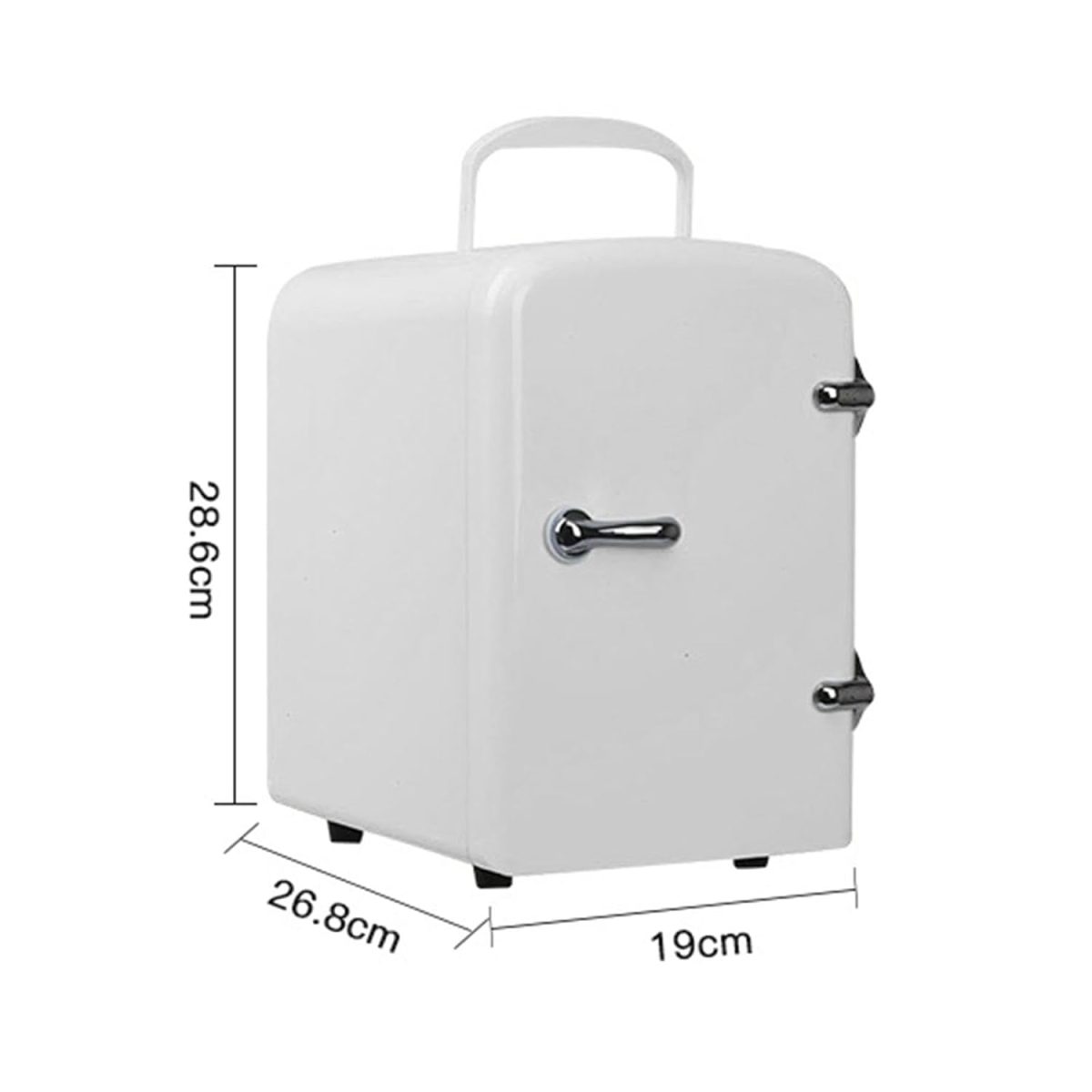 ARTISOUL® Mini Fridge Mini Fridge 4L Small Skincare Fridge for Snacks Car Lunch | Major Appliances | Refrigerators & Freezers | Mini Fridges - Image 2