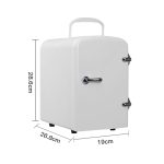 ARTISOUL® Mini Fridge Mini Fridge 4L Small Skincare Fridge for Snacks Car Lunch | Major Appliances | Refrigerators & Freezers | Mini Fridges - Image 2