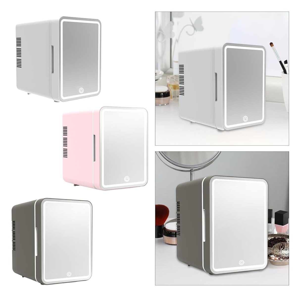 ARTISOUL® Mini Fridge 4L Single Door Multiuse Mini Refrigerator for Dorm Room Car Home White | Major Appliances | Refrigerators & Freezers | Mini Fridges - Image 8