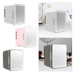 ARTISOUL® Mini Fridge 4L Single Door Multiuse Mini Refrigerator for Dorm Room Car Home White | Major Appliances | Refrigerators & Freezers | Mini Fridges - Image 8