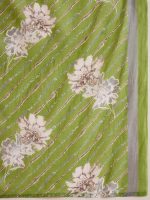 EthnicJunction Women's Pure Cotton Floral Print Office Wear Straight Kurta Pant with Dupatta Set - Image 8