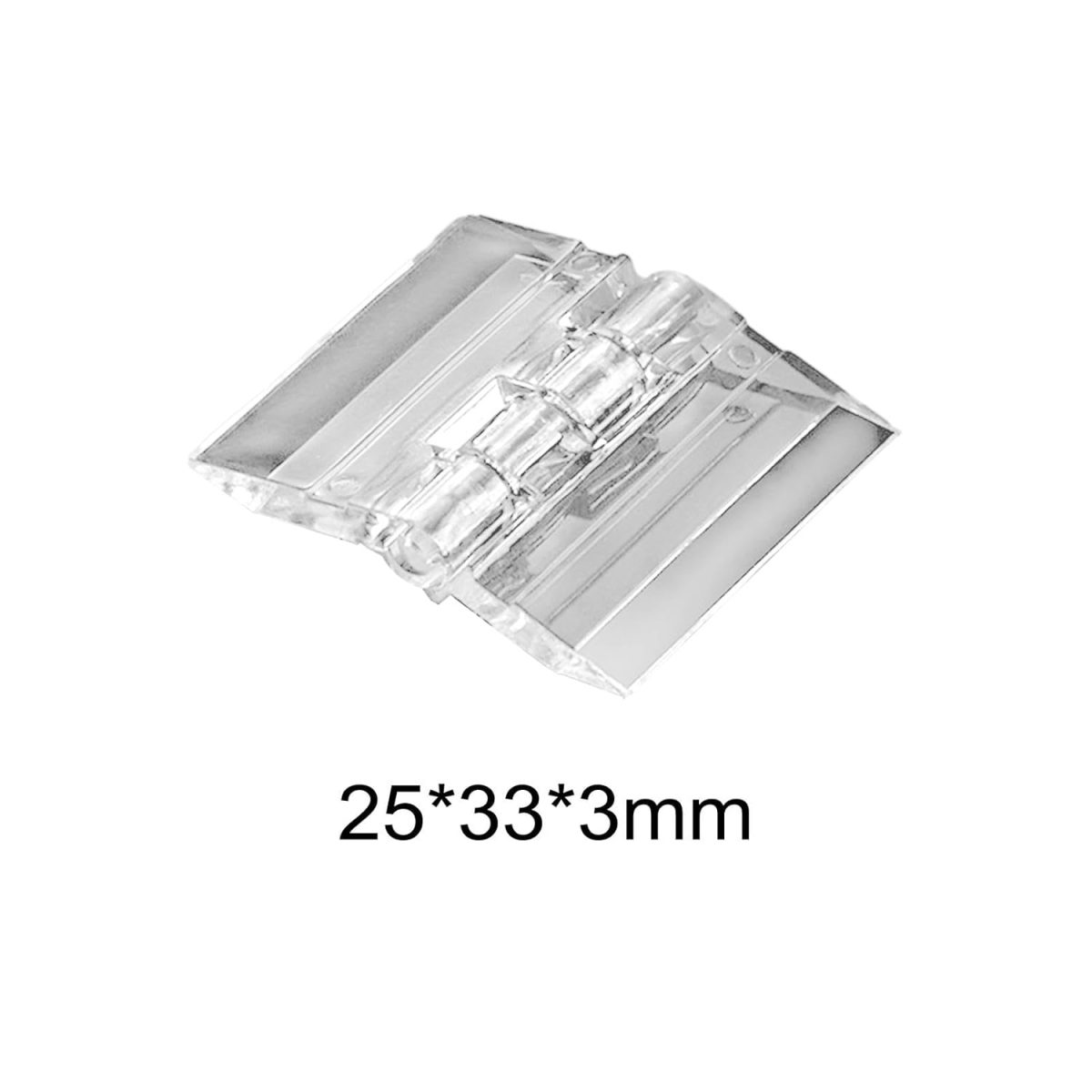 HEAVENGLOW 4xAcrylic Hinge Multipurpose Jewelry Storage Box Hinge for Acrylic Storage Box - Image 6