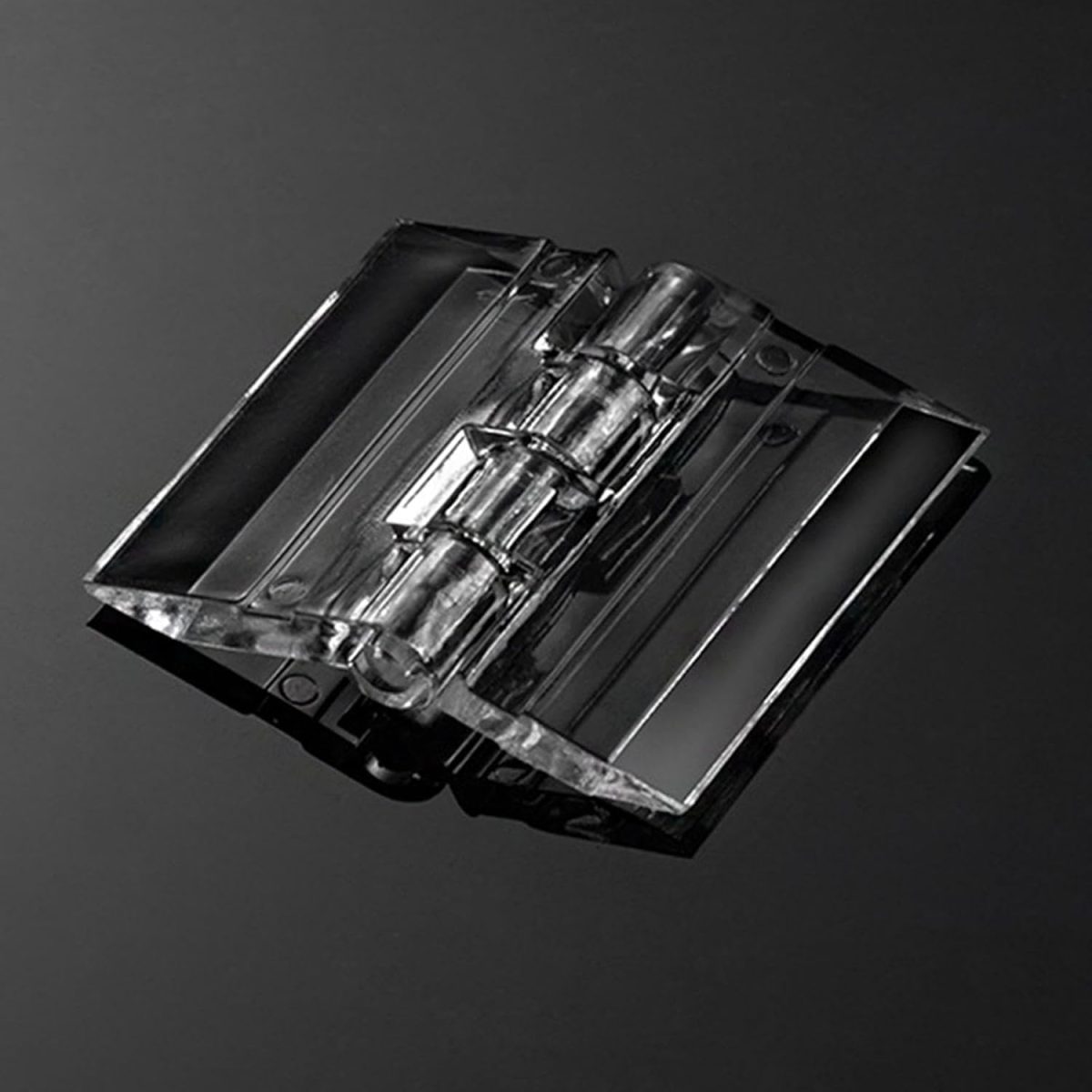 HEAVENGLOW 4xAcrylic Hinge Multipurpose Jewelry Storage Box Hinge for Acrylic Storage Box - Image 5