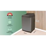 Panasonic 10 kg 5 Star Wi-Fi Fully Automatic Top Load Washing Machine (VD1, NA-F100VD1BB, 15 Wash Programs, Black Silver) - Image 6