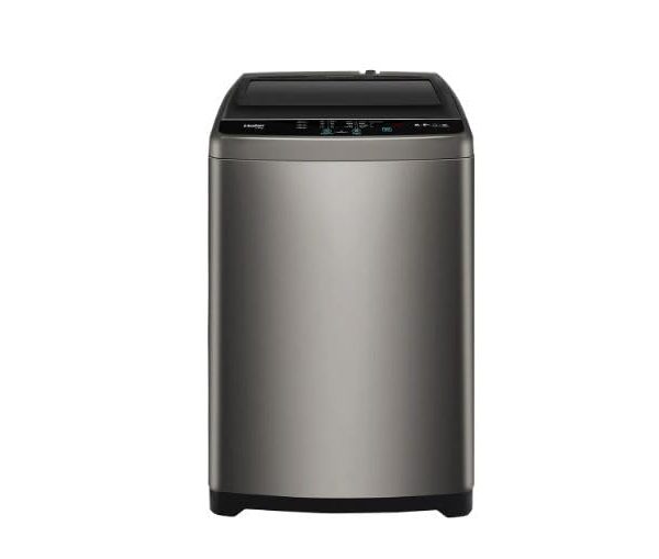 Haier 7 Kg, 5 Star, Oceanus Wave Technology Toughened Glass Fully Automatic Top Loading Washing Machine (HWM70-306ES5, Ultra Fresh Air, Near Zero Pressure, Brown Grey)