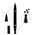 Nema Long Lasting Waterproof Double Eyeliner - Flower Stamp - Image 2