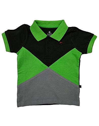 KiddoPanti Boys Cut & Sew Polo Tee