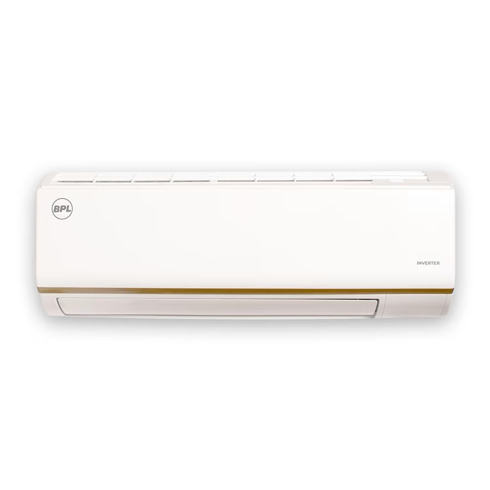 BPL 1.5 Ton 3 Star, Inverter Split AC (Copper, 6-in-1 Expandable,PM 2.5 Filter, Powered by AI) BAS-V193PBYG,WHITE