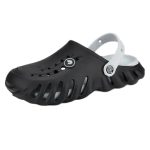 Anti-Slip Work Clogs for Men – Durable and Comfortable_Black 7393 - Image 2