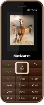 Karbonn K9YUVA | 4.5CM (1.8) Bright Screen | 2500mAh Battery | Expandable up to 32GB,| Auto Call Recorder | Mobile Tracker | Bluetooth | Torch | Coffee Champagne