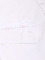 Dennis Lingo Men's Cotton White Solid Casual Shirt (C301_White_L) - Image 3