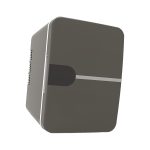 ARTISOUL® Mini Fridge Flat Design Fridge Multipurpose Lightweight Compact Refrigerator Gray | Major Appliances | Refrigerators & Freezers | Mini Fridges - Image 3