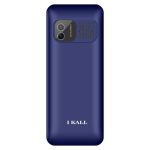 IKALL I6 Feature Keypad Mobile Phone – 2.4" Screen, 2500mAh Battery, FM Radio, Music & Video Player, Type-C Charging, Triple-Sim (Dodger Blue) - Image 4
