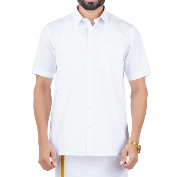 White Khadi Cotton Shirts