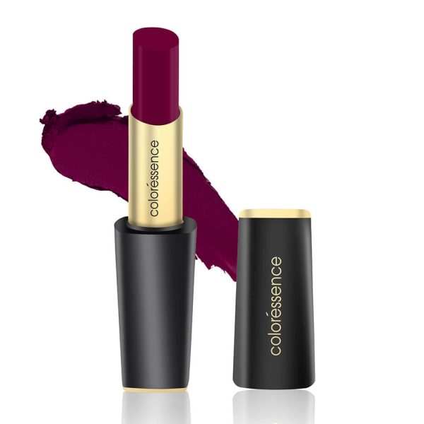 Coloressence Intense Long Wear Lip Color Non Sticky Long Lasting Moisturising Glossy Lipstick - Temptation, 3.3G