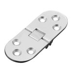 HEAVENGLOW 2Pcs Invisible Concealed Stainless Steel Cabinet Blind Hinge Gold&Silver - Image 7