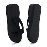 Doctor Walk Flip Flop for Women | Soft Comfortable | Breathable | Fashionable | Stylish | Trendy | Super soft | Lightweight | Anti-Slip Sole | Indoor & Outdoor | (DW-022)(Black) - Image 6