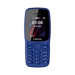 IKALL K100 Mobile | Keypad Mobile Phone | 32MB RAM, 64MB Storage, Expandable 8GB | 1000 mAh Battery, Fast Charging | 1 Year Warranty | Bluetooth, FM Radio(1.8 Inch, Dual Sim, Royal Blue)