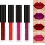 Maath Non-Transfer Waterproof Liquid Matte Mini Lipstick Set | Long-Lasting Smudge-Proof Lip Colors | Combo Pack of 4 Trendy Shades for Women - Image 7