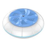 ILSMYSUTRA Ultrasonic Turbine Washing Machine Mini Tub Laundry Washer for Dorms Blue|Home & Garden | Washing Machines - Image 6