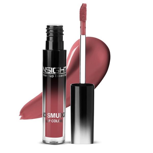 Insight Cosmetics No Smudge Lip Color |Matte Texture|12Hrs Waterproof|True Color|Smudge Proof |Paraben Free |100% Veg |Longwear, 4g(LG49-07)