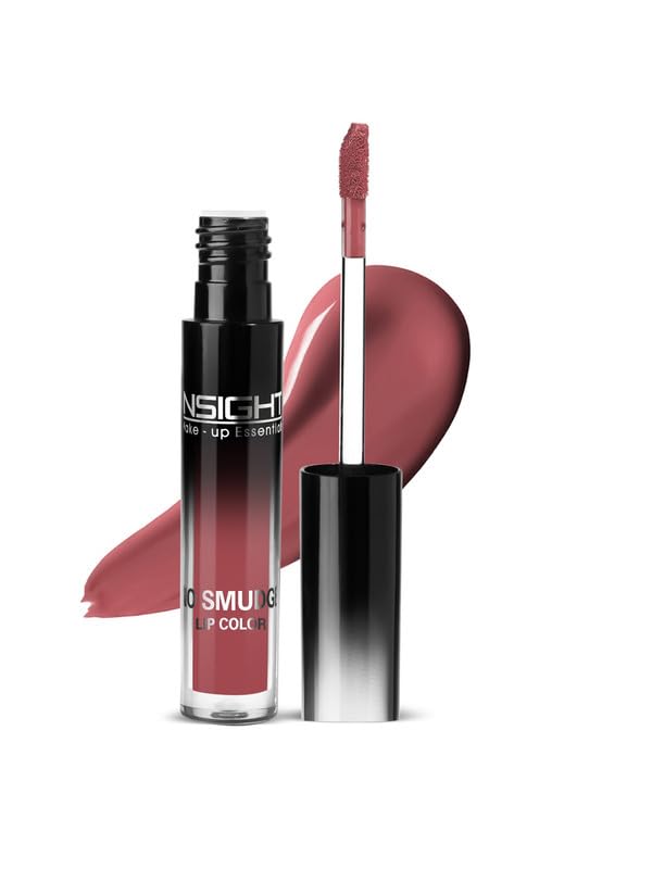 Insight Cosmetics No Smudge Lip Color |Matte Texture|12Hrs Waterproof|True Color|Smudge Proof |Paraben Free |100% Veg |Longwear, 4g(LG49-07)