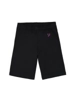 TWIN BIRDS Cotton Stretchable Solid Coloured Skinny Fit Knee Length Yoga/Cycling/Sports Shorts for Girls - Image 2