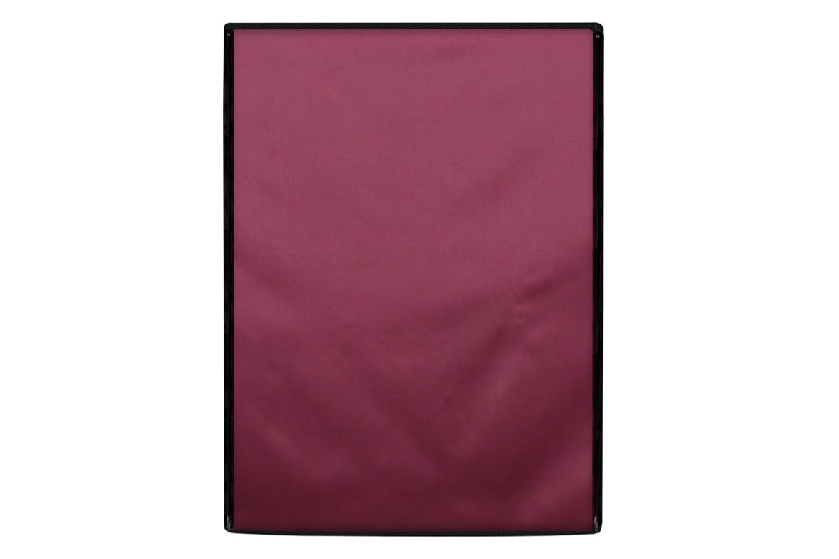 Stylista Washing Machine Cover Compatible for Samsung 8 kg WW80K5210WW Front Load Maroon - Image 3
