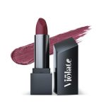 7 violate Rich & Vibrant Color Lipstick | Lightweight, Long-Lasting Formula | Creamy Matte Finish | One Swipe Application | Vitamin E Infused, Non-Drying - Image 7