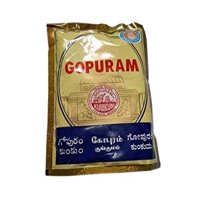 Maroon Kumkum Gopuram,Weight 500gm - Pack of 1