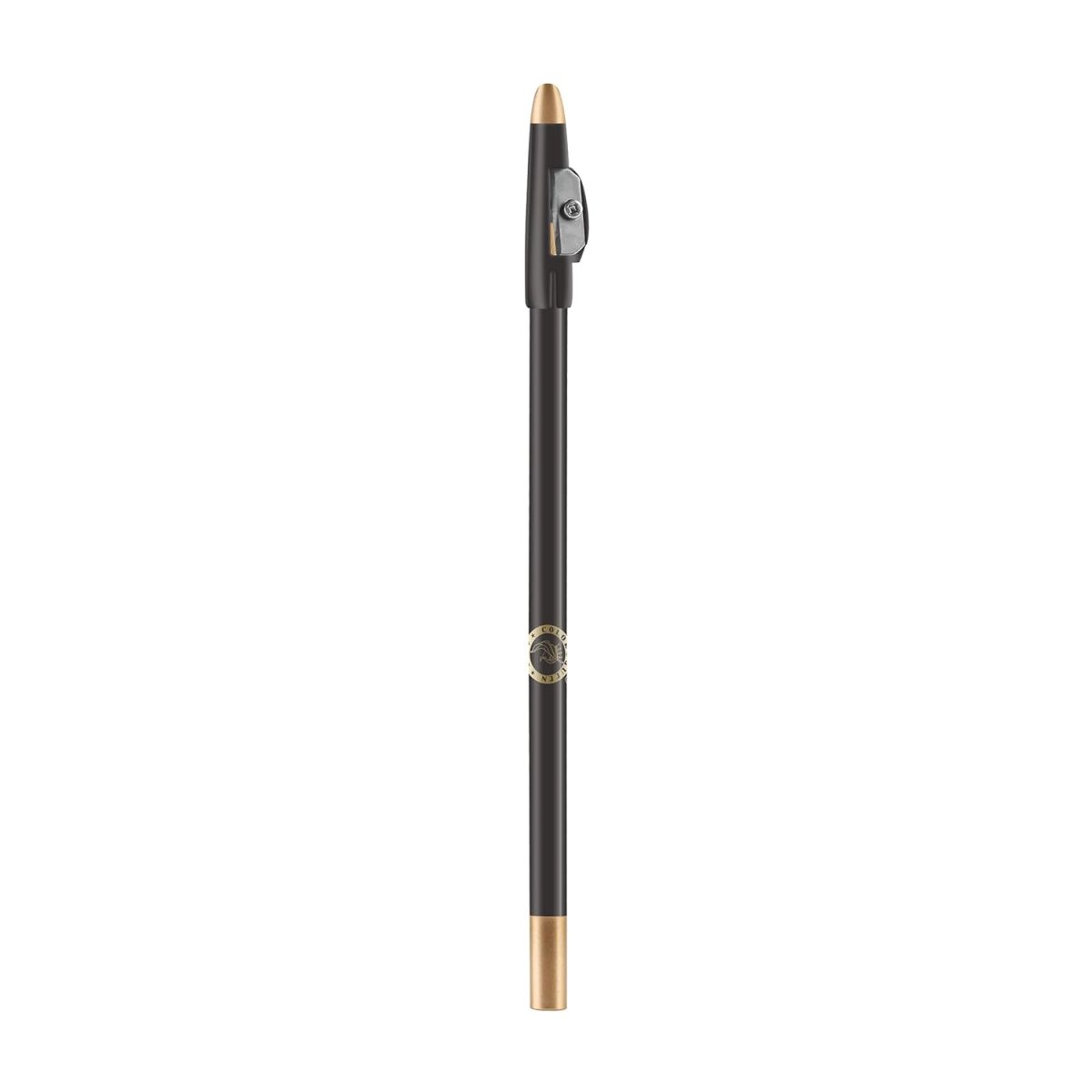 Colors Queen Eyeliner & Lip Liner Pencil Enriched with Vitamin A & E | Smooth Application | Highly Pigmented | Long Lasting Lip Liner Pencil with Inbuilt Sharpener (01 - Black) - Image 4