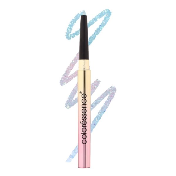 Coloressence Multi-dimensional Holographic Eyeliner | Shimmery Effect | Waterproof & Smudge Proof, Long lasting eyeliner with easy application | Shade - Milky Way 0.35g