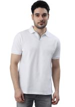 Wear Your Opinion Solid Cotton Rich Polo T Shirt | Collar Tshirts | Half Sleeves | Plain-Regular Fit (Available in Plus Size)