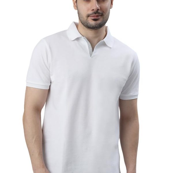 Wear Your Opinion Solid Cotton Rich Polo T Shirt | Collar Tshirts | Half Sleeves | Plain-Regular Fit (Available in Plus Size)